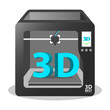 3D Mini Printer Machine print 3d text