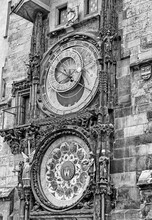 Prague Orloj Astronomical Clock In The Old Town Of Prague