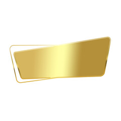 gold banner and flag