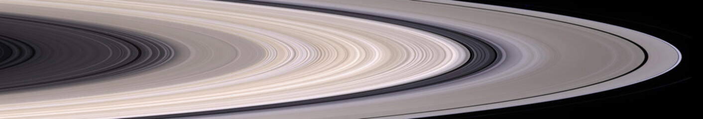 Wall Mural - the rings of planet saturn. elements of this image were furnished by nasa