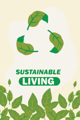 Poster - sustainable living cartel