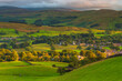 View of the small village Sedbergh. Cumbria, UK.