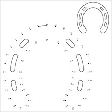 Horse Shoe Icon Dot To Dot Y_2111001