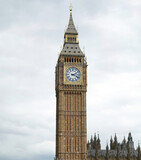 Fototapeta Big Ben - The Elizabeth Tower at the north end of the Palace of Westminster in London, frequently referred to as Big Ben. 
