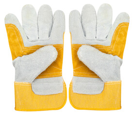 Canvas Print - work gloves png file for construction builder