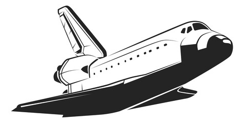 Sticker - Jet icon. Modern airplane symbol. Aircraft vehicle