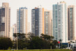 Buildings on Avenida Afonso Pena, in Campo Grande, in the capital of Mato Grosso do Sul