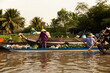 © Lola Fdez. Nogales - Barcos en el mercado flotante del rio Mekong, Vietnam.