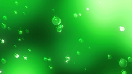 Poster - Effect of falling rain on a colorful dream background. Motion. Drops of water or bubbles linking on blurred backdrop.