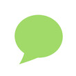 © bank - green comments balloon speech