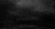 Image Of Dark, Stormy Halloween Night Sky