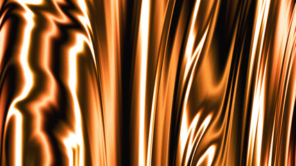 Wall Mural - gold holographic metallic chrome holo swirl background