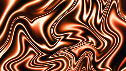 Wall Mural - gold holographic metallic chrome holo swirl background