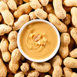 bowl of delicious peanut butter