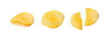 Potato Chips Isolated