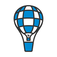 Sticker - Icon Of Hot Air Balloon