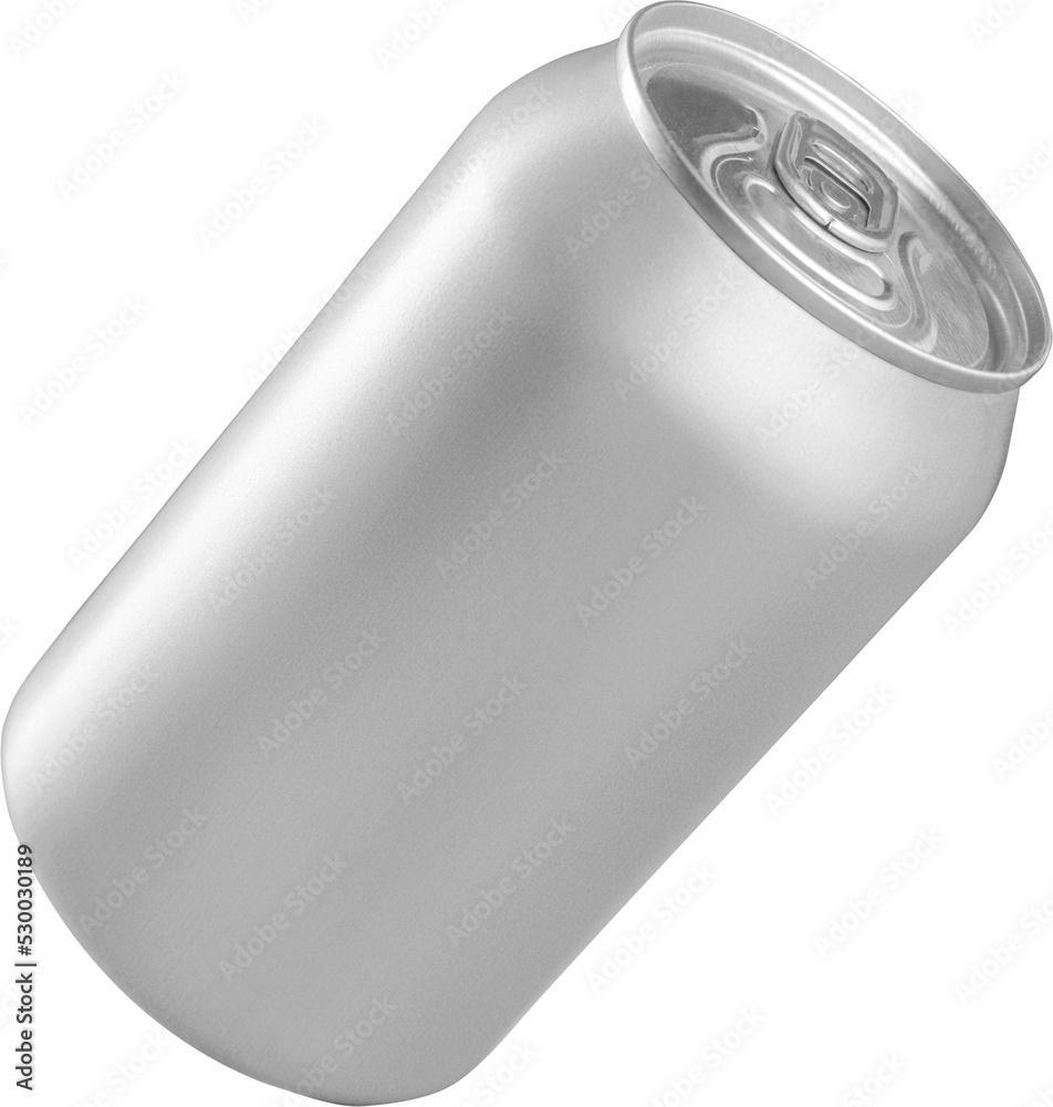 Mockup of an aluminum can 0.330, png, iron bottle for soda, water,  isolated. Stock Photo | Adobe Stock, image size:952x1000
