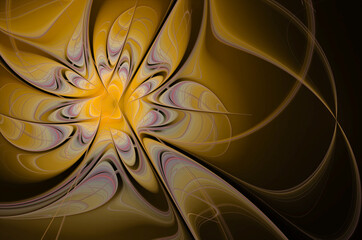 Poster - Computer generated image for elegant background or high tech design