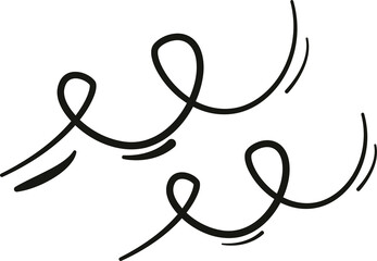 Wall Mural - explosion doodles. doodle smoke trail