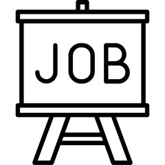 Sticker - Job Board Icon