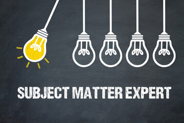 Poster - Subject Matter Expert	