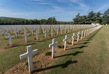 War Cemetery On The Battlefield Of Verdun.