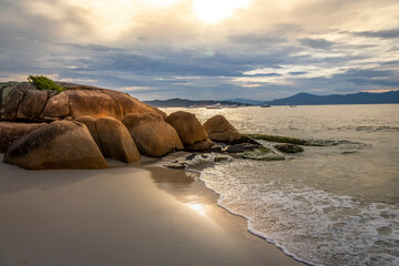 Wall Mural - Peaceful landscape in Florianopolis, Santa Catarina, Southern Brazil