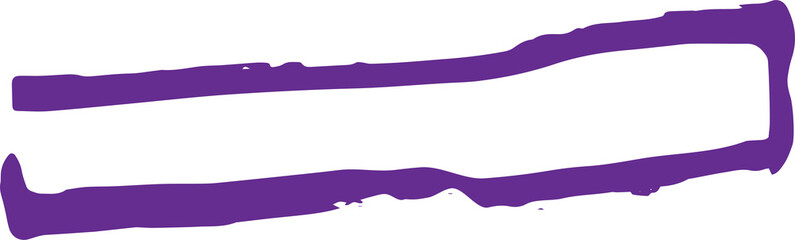 Poster - artistic line brush stroke design element