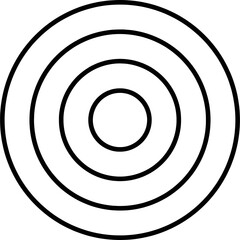 Poster - round abstract trendy design element. Aesthetic shape for creative design ornament. Collection of minimalist modern style for decorative design