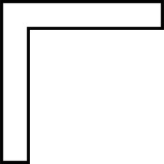 Poster - square abstract trendy design element. Aesthetic shape for creative design ornament. Collection of minimalist modern style for decorative design
