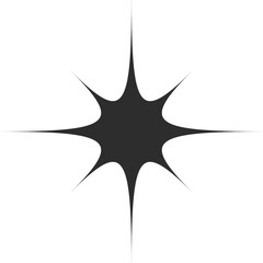 Wall Mural - glittering star sparkling twinkling light particle