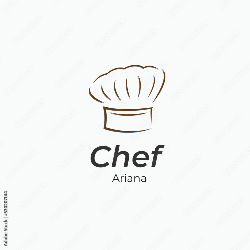 chef hat logo design