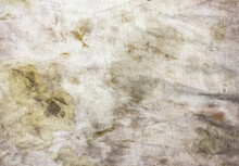 Texture Of Dirty Soiled Rag. Authentic Texture Of Soiled Dirty Cotton, Fabric, Textile.