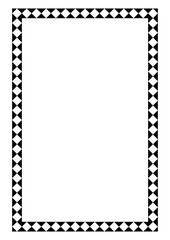 Wall Mural - vector page border a4 design for project.