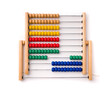 © Luca - colorful abacus on white background