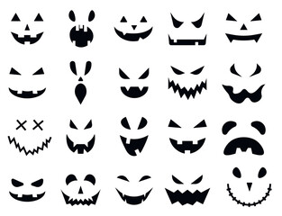 angry, autumn, black, cartoon, carve, celebration, character, collection, creepy, cut, dark, decoration, emotion, evil, eye, face, fear, fun, funny, ghost, graphic, grinning, halloween, happy, hell, h