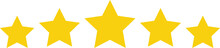 Five Star Flat Icon Review Award