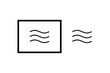 microwave icon (editable strokes)