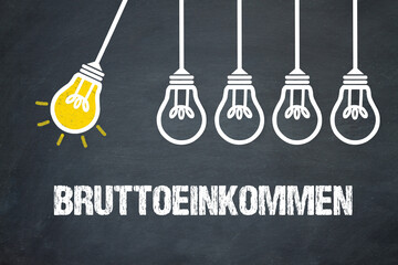 Poster - Bruttoeinkommen