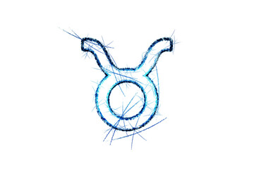 Wall Mural - taurus zodiac sign, horoscope astrology background, taurus horoscope symbol