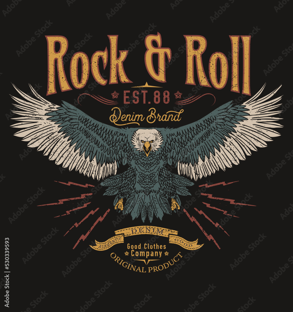 Eagle Rock & Roll Tee Eagle Rock & Roll Tee
