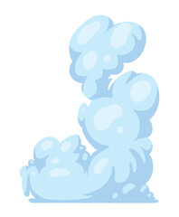 Poster - cloud nature icon