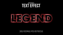 Legend Light Text Effect Style