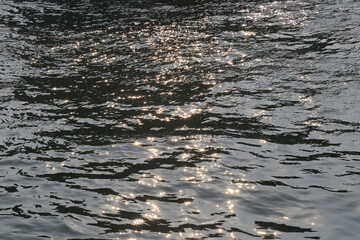 Peaceful sea with shinny sunshine