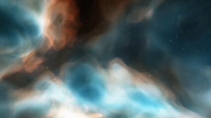 night sky - universe filled with stars, nebula and galaxy