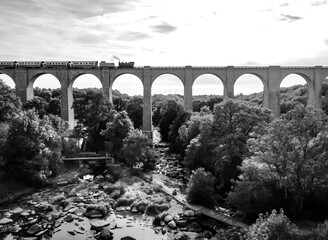 bridge over the river