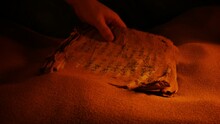 Ancient Chinese Book Found In Firelight