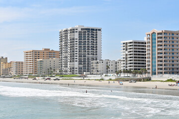 High rises along Daytona Beach Shores or South Daytona Beach in Volusia County, Florida