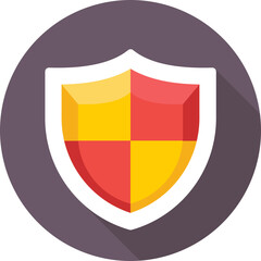 Canvas Print - Antivirus Colored Vector Icon