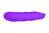 Fototapeta Kuchnia - Purple brush isolated on white background. Purple watercolor